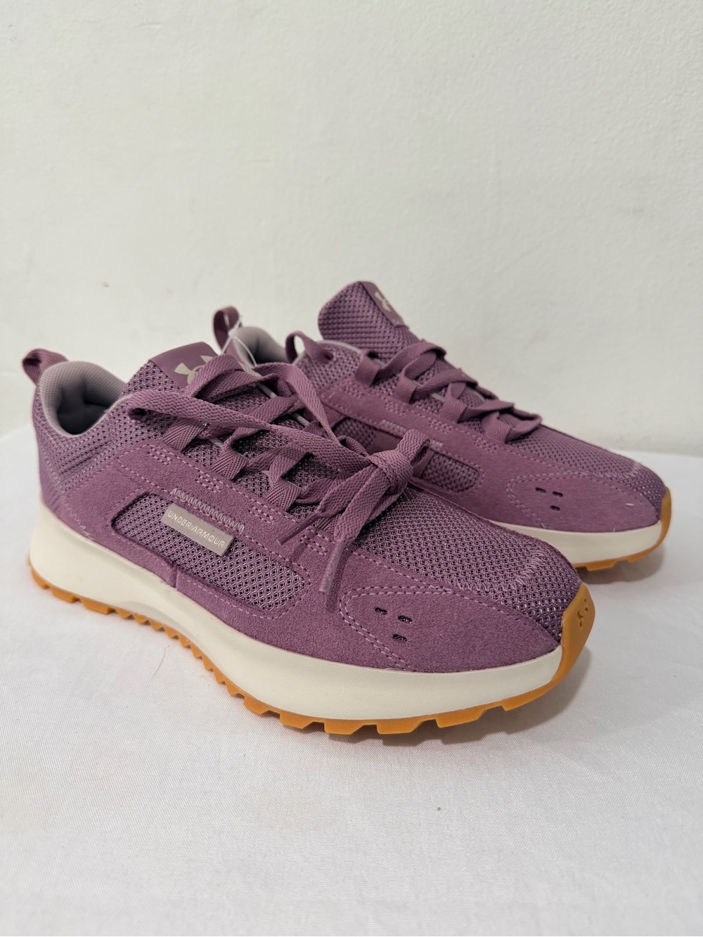 Under Armour Street Mirage Womens Size 8 Purple Prime Sneakers